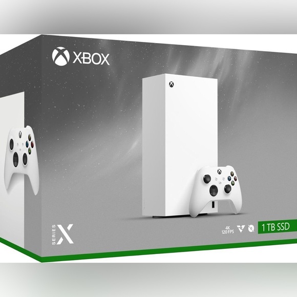 Xbox Series X – 1TB Digital Edition (White)
Xbox Controller – Robot White